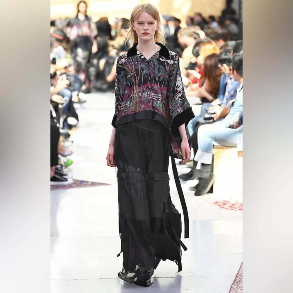 Sacai x Sun Surf Aloha Shirt Blouse.